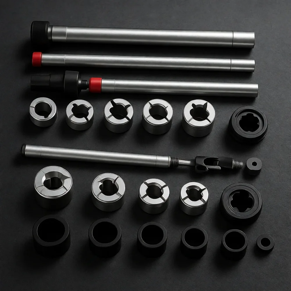 

Cam Bearing Tool Set for 1-1/8 to 2-2/3 Inch Camshaft Bearings Universal Fit for Cars and Trucks