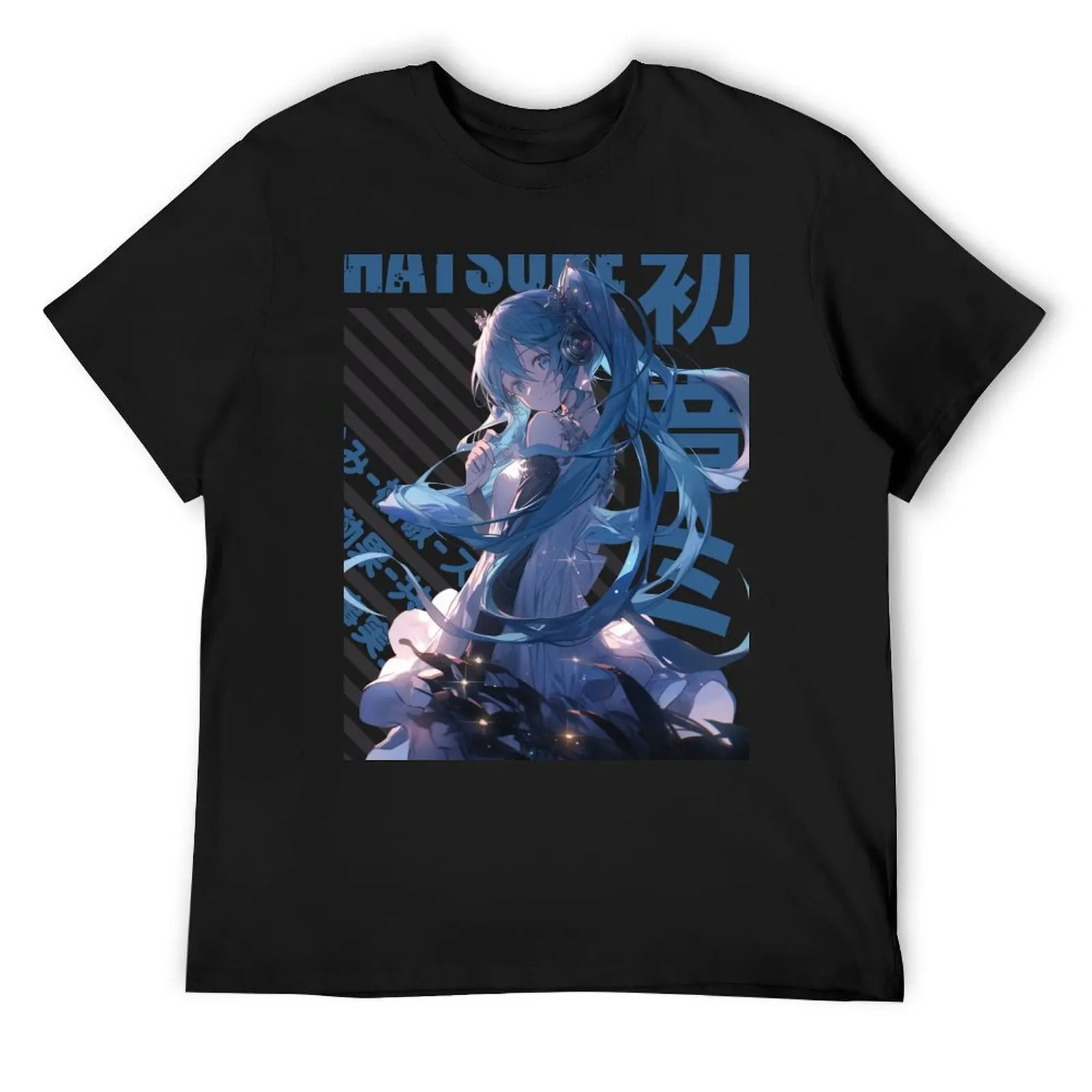 

Vocaloid - Hatsune Miku T-Shirt customs oversized graphic tee mens graphic t-shirts hip hop