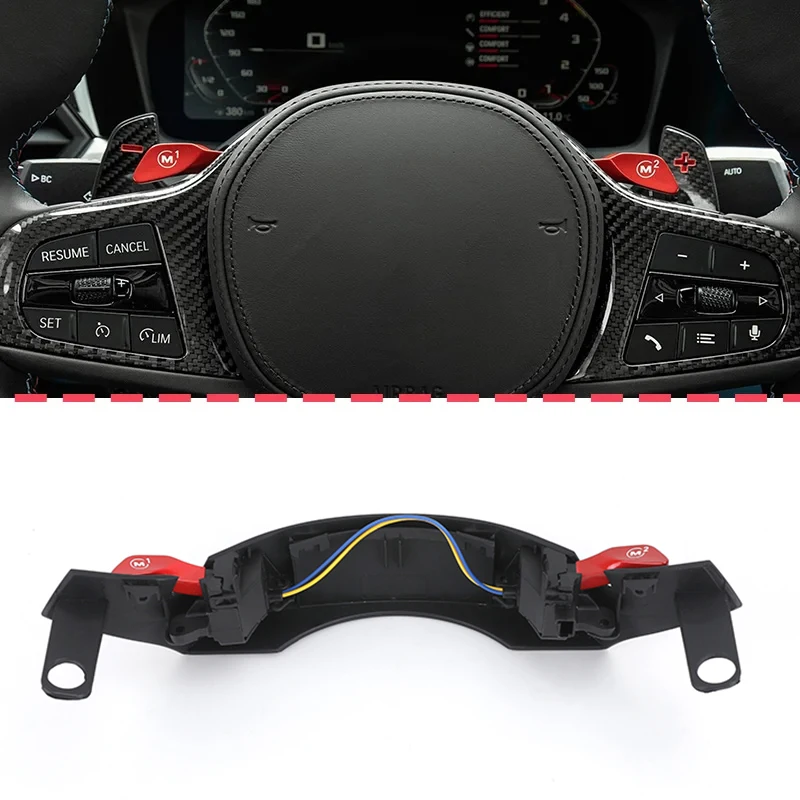 

Рулевое колесо, красные кнопки M1 M2, режим вождения для BMW X3 G01 X4 G02G14 G15 G16 G05 G06 G07 G20 G21 G22 G30 G31 G32 G80 G29 G42