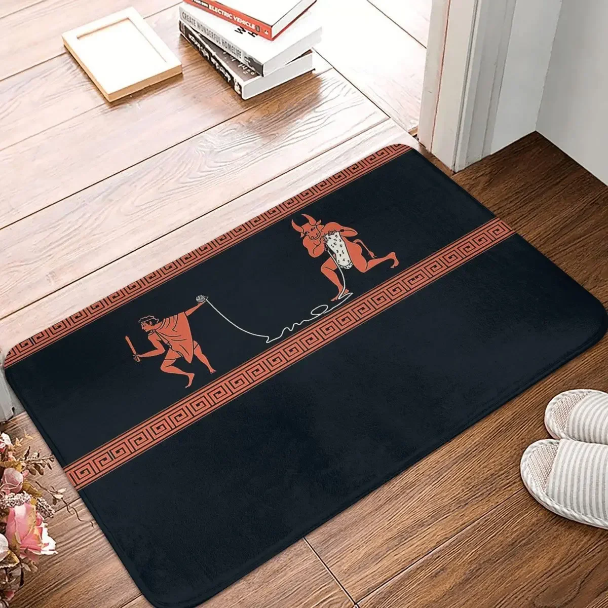 Crafty Minotaur Doormat Rug Carpet Mat Footpad Polyester Anti-slip Durable Front Room Corridor Kitchen Bedroom Balcony Toilet