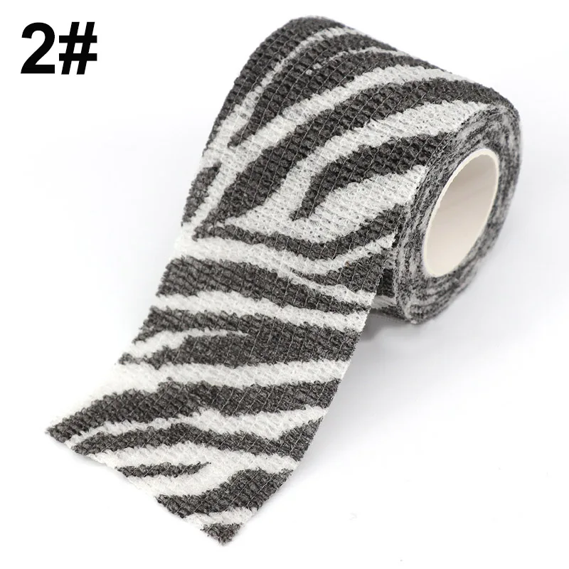 Selbstklebende elastische Tätowierungsbandage mit Tiermotiv, 4,5 m, Sportwickelband für Fingergelenk, Knie, Erste-Hilfe-Set, Haustierband – Detail 4