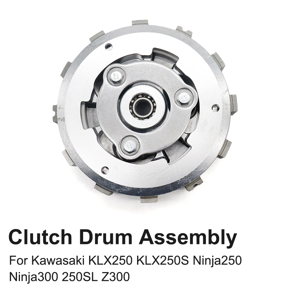 Motorcycle Slipper Sliding Clutch Drum Assembly For Kawasaki Ninja250 Ninja 250 Ninja300 250SL Z300 KLX 250 250S KLX250 KLX250S
