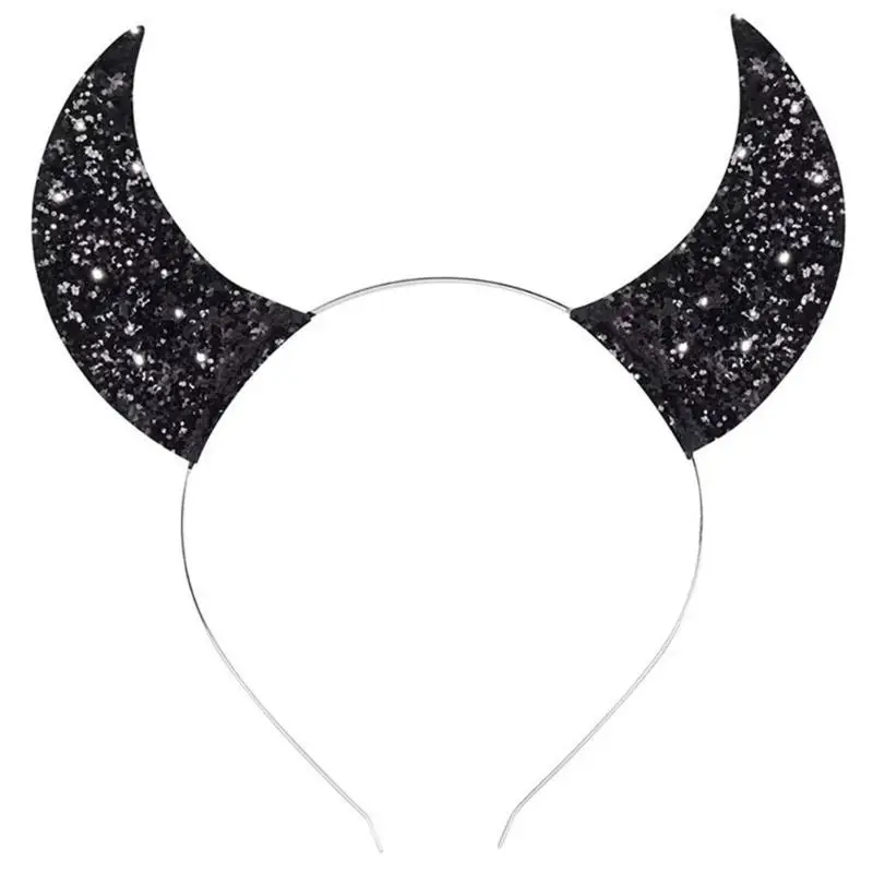 39BD Cartoon Tier Stirnbänder Rollenspiel Schwarz Haar Hoop Tier Cosplay Haarband für Kinder Bühne Haar Zubehör – Detail 3