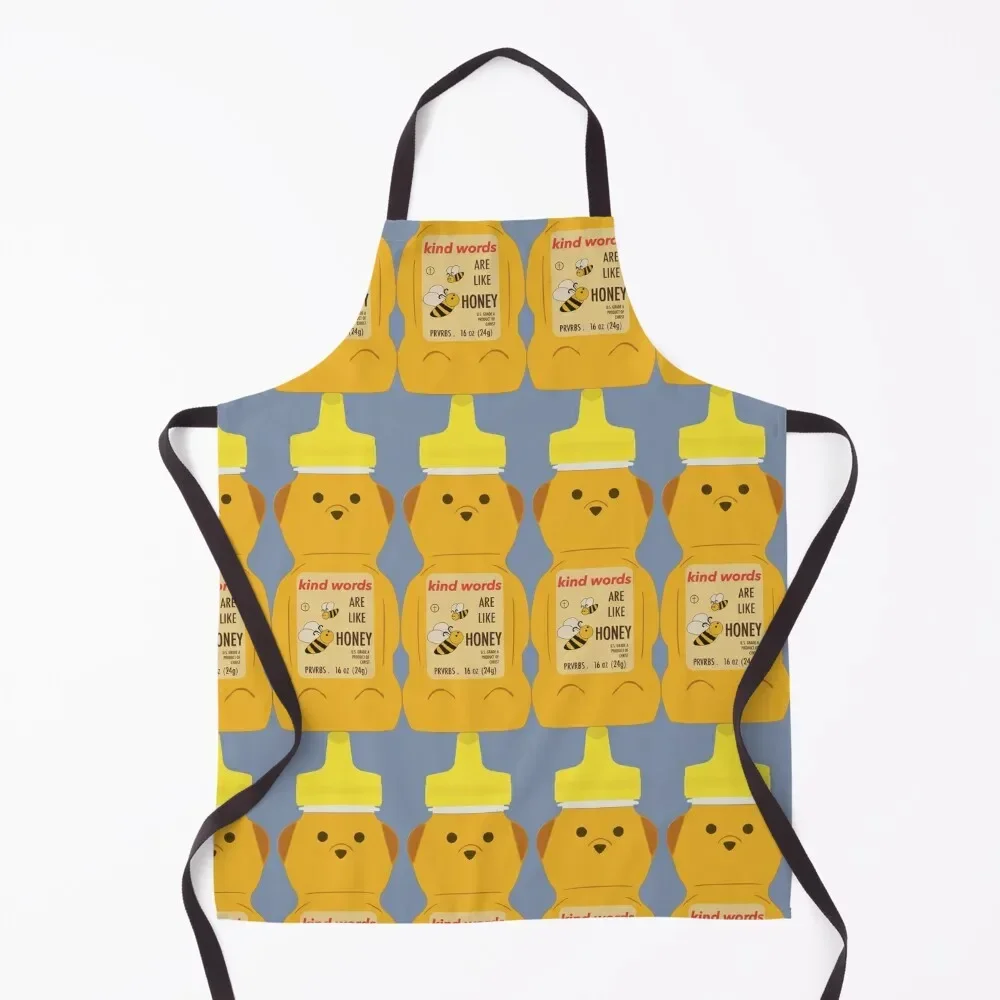 

Kind Words Are Like Honey Apron Things For Kitchen Cute Kitchen Things For The Kitchen Kitchens Accessories Apron