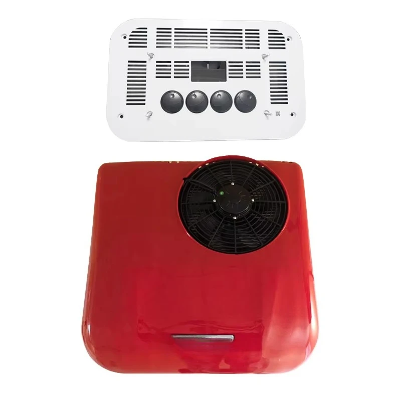 جديد تيار مستمر وقوف السيارات تكييف الهواء 12 فولت 24 فولت مبرد الهواء سقف تكييف الهواء شاحنة RV RV العربة