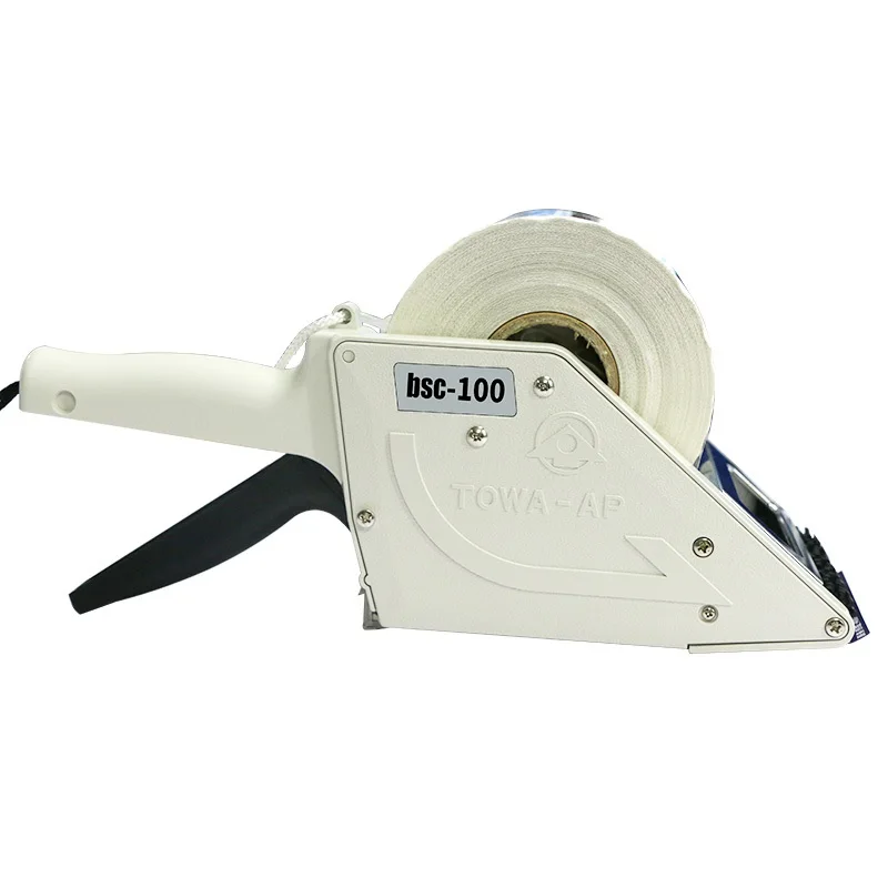 أداة توزيع الملصقات اليدوية كبيرة الحجم 100 مم، آلات تطبيق الملصقات اليدوية، آلة الملصقات المحمولة للشركات الصغيرة