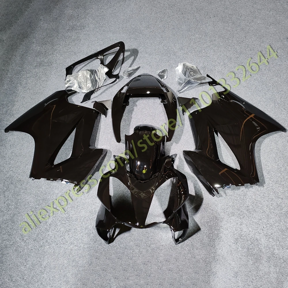 

Fairings for Honda VFR800 2002-2008 2009 2010 2011 2012 Glassy Black ABS Fairing Bodywork Kit Panel Set Fit VFR 800 02-12