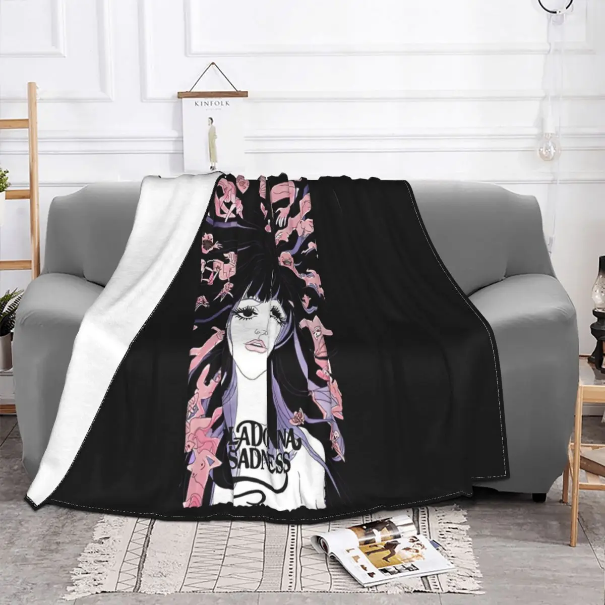 Anime Belladonna Of Sadness V2 Poster La Sorciere 1973 All Sizes S 5Xl Better Trend Creative Natural Throw Blanket