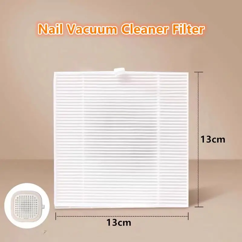 Nail Dust Collector Replacement Filter Nail Vacuum Cleaner Filter Manicure Screen Plate Brushless Nail Dust Extractor