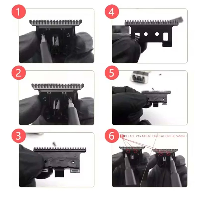 A98I-Vervanging Snijkop Voor Kemei KM-2299 Professionele Tondeuse Clipper Snijonderdelen Accessoires