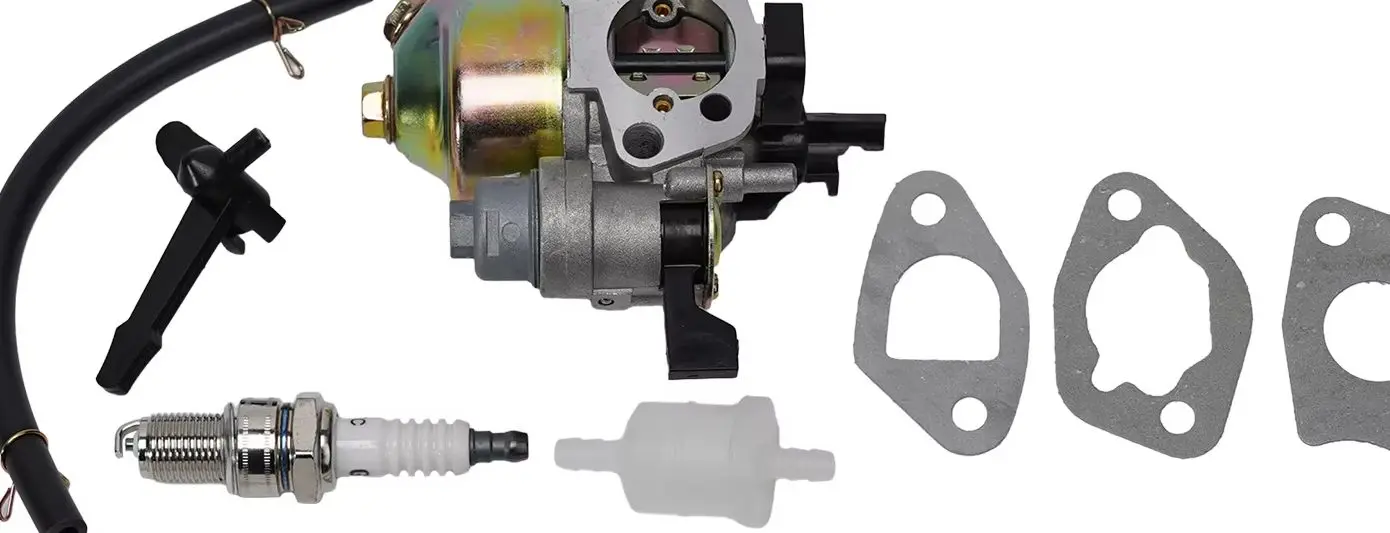 

Карбюратор для двигателей Loncin 5.5-6.5 л.с., подходит для вибрационных снегоуборщиков. Прокладки карбюратора, топливные шланги и фильтры.