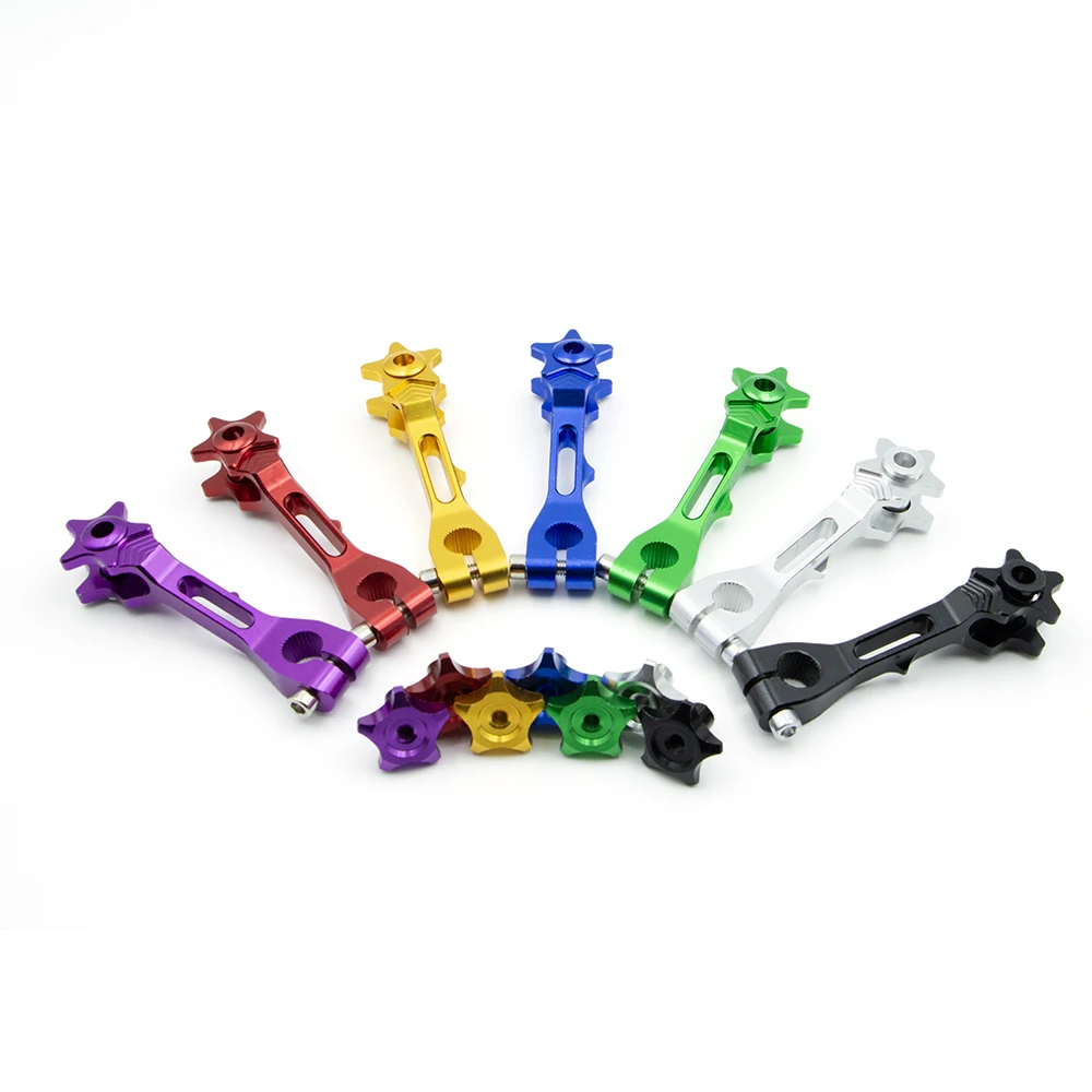 Universal CNC Aluminum Rear Drum Brake Rocker Arm Lever Retractable Brake Spring For Honda Yamaha Suzuki Motorcycle Scooter Part