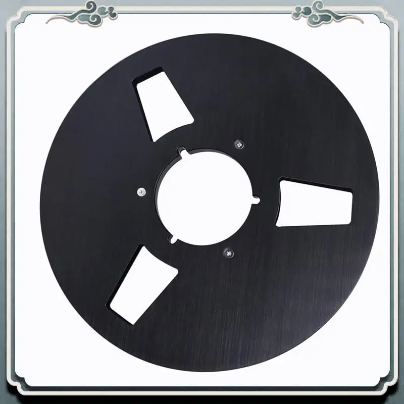Premium 3 Hole 10.5Inch Open Reel Audio Tape Empty Nab Hub Reel-To-Reel Recorders With Disk New Aluminum Accessories