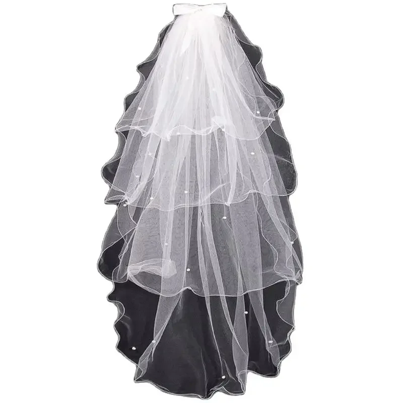 

White Ivory Luxury Wedding Accessories Dress Elegant Bridal Veil