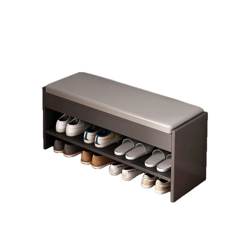 Shoe Changing Stool Household Shoe Cabinet Seat Stool Integrated Multi-functional Light Luxury Rack Simple Shoe Stool