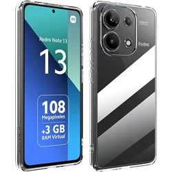 Ultra Thin Clear Case For xiaomi Redmi note 13 PRO PLUS 5G 4G transparent Silicone shockproof Solid Color Silicone TPU Slim Soft
