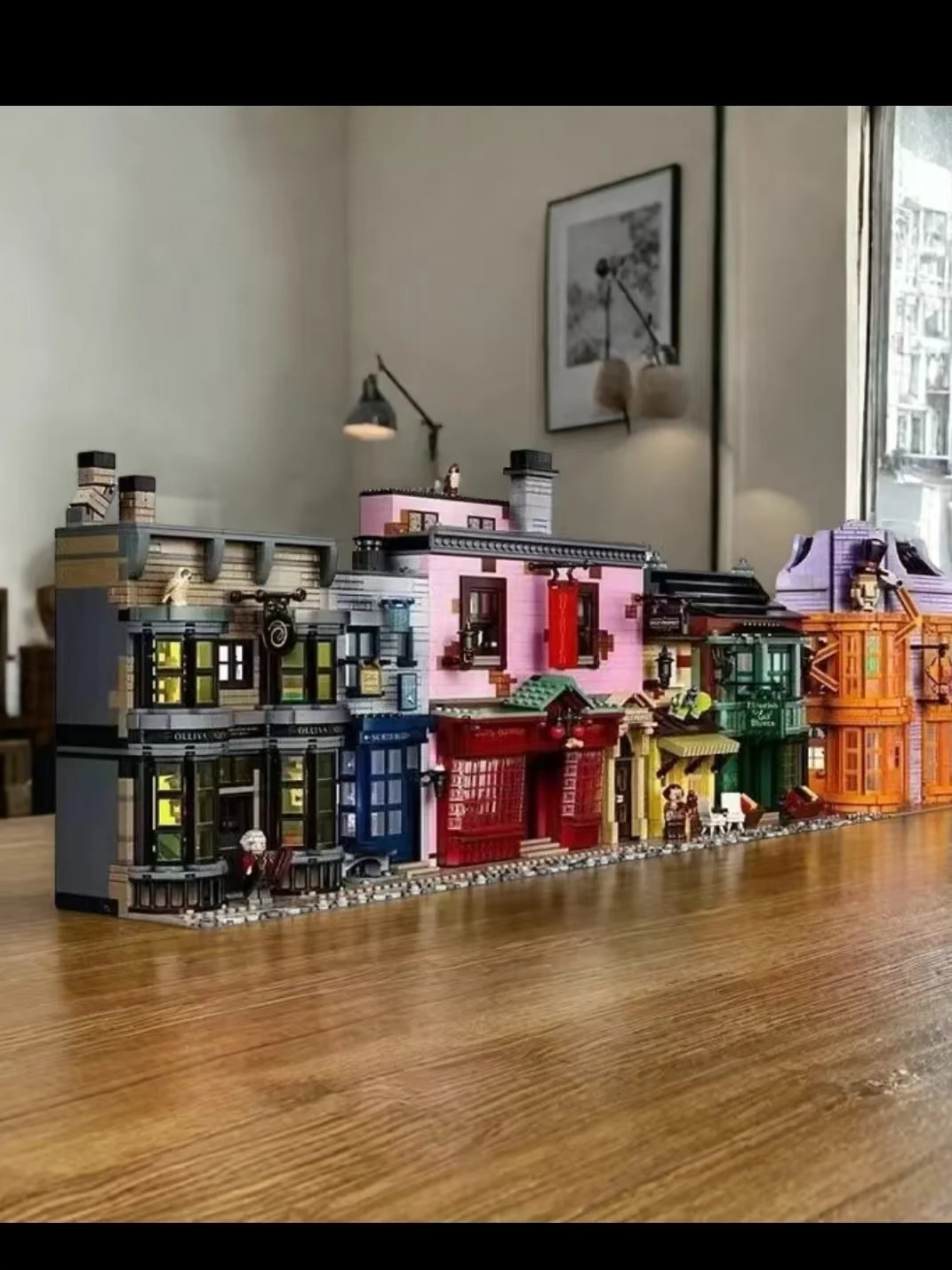 5544 قطعة زقاق المجاور عرض الشارع نموذج 75978 ديكور المنزل هدايا مهرجان الأطفال والكبار