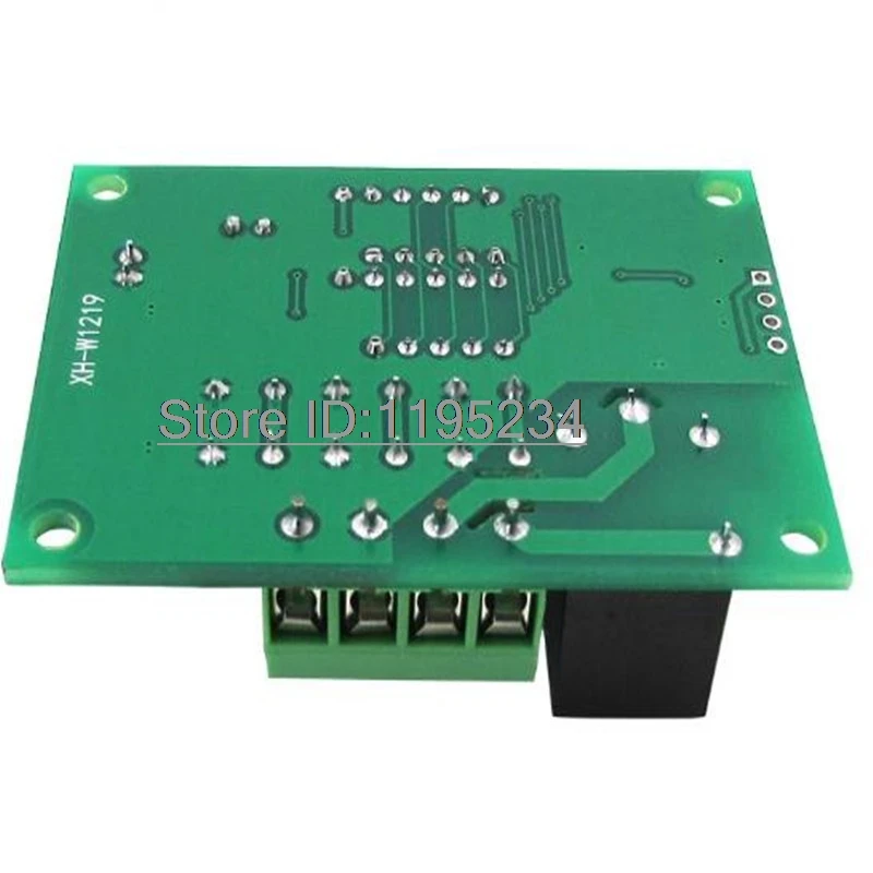 XH-W1219 W1219 DC12V Dual LED Digital Display Thermostat Temperature Controller Regulator Switch Control Relay NTC Sensor Module