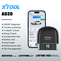 XTOOL Advancer AD20 OBD2 Scanne Performance Test Automotive Scanner Driving Record Car Diagnostic Scanner Lifetime Free Update