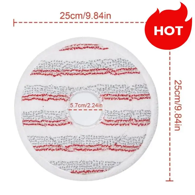 A01V-6 Stuks Mop Vervanging Voor Vileda Clean Spin Mop Hoofd Vullingen Wasbare Hoofd Mop Voor Reinigen Vloer