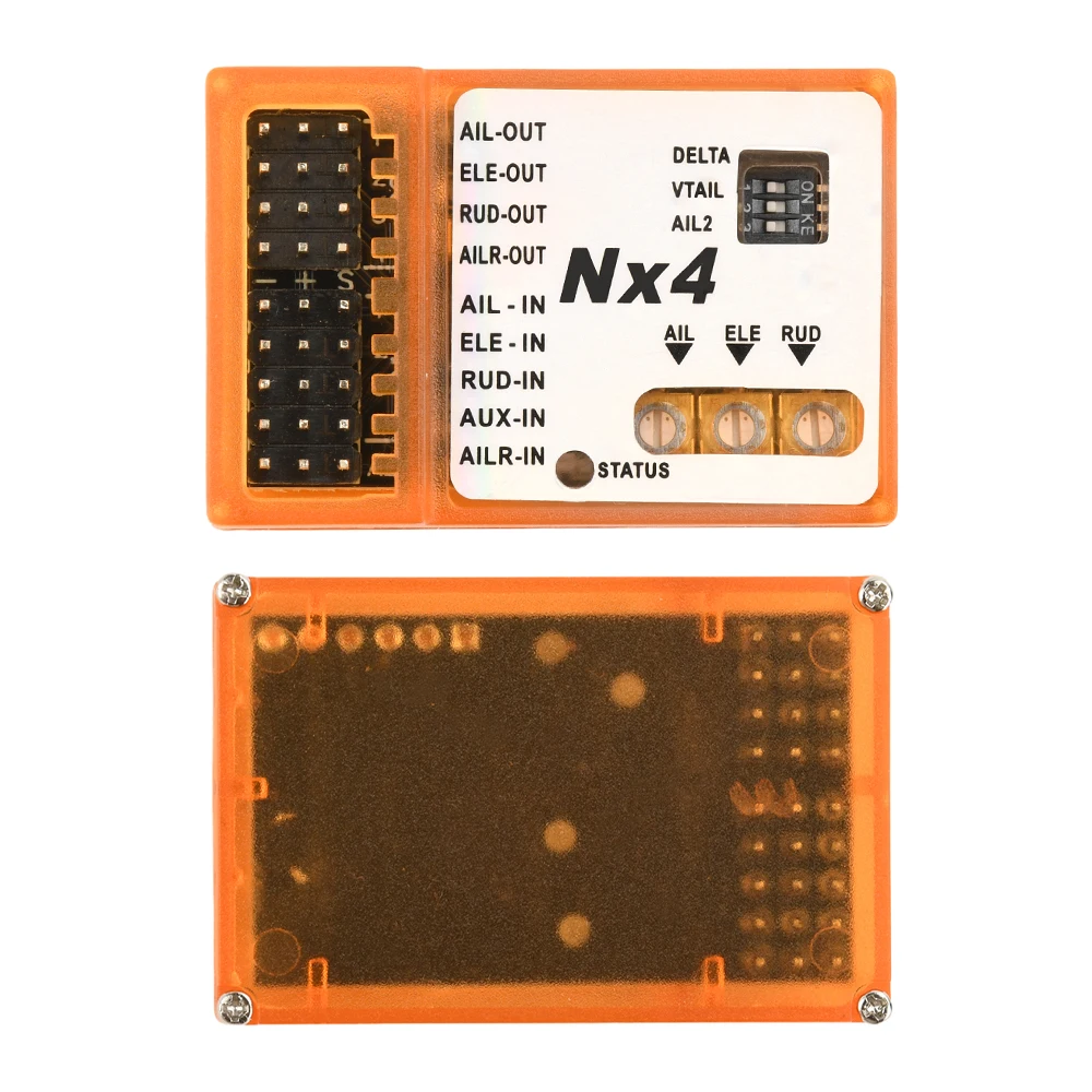 NX4-EVO NX4-PRO Flugsteuerung 3D Flug-Gyroskop-Balance für Starrflügler Rate-Hold Gyro-Off-Modus Unterstützt – Detail 5
