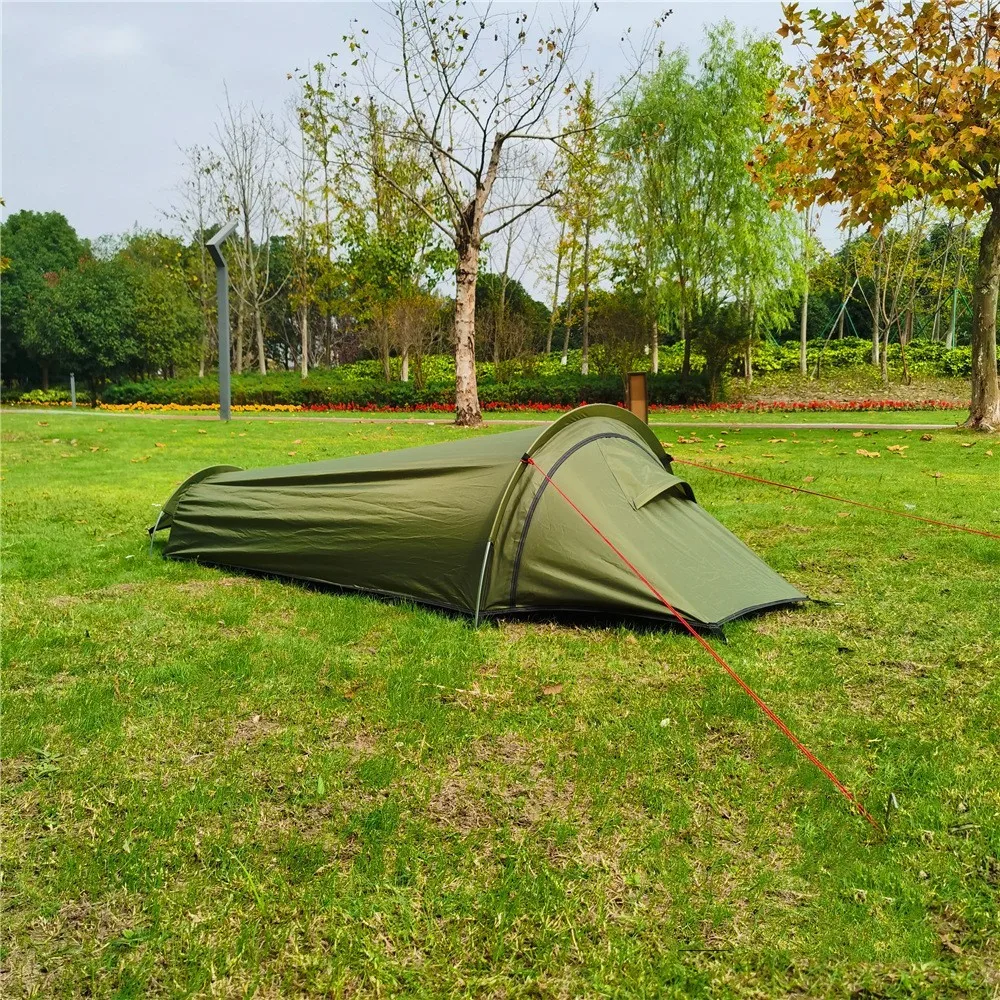 

Ultralight 1 Person Tent Outdoor Camping Tent Single Lightweight Backpacking Tent Waterproof Sleeping Bag Tent Hiking Tourist