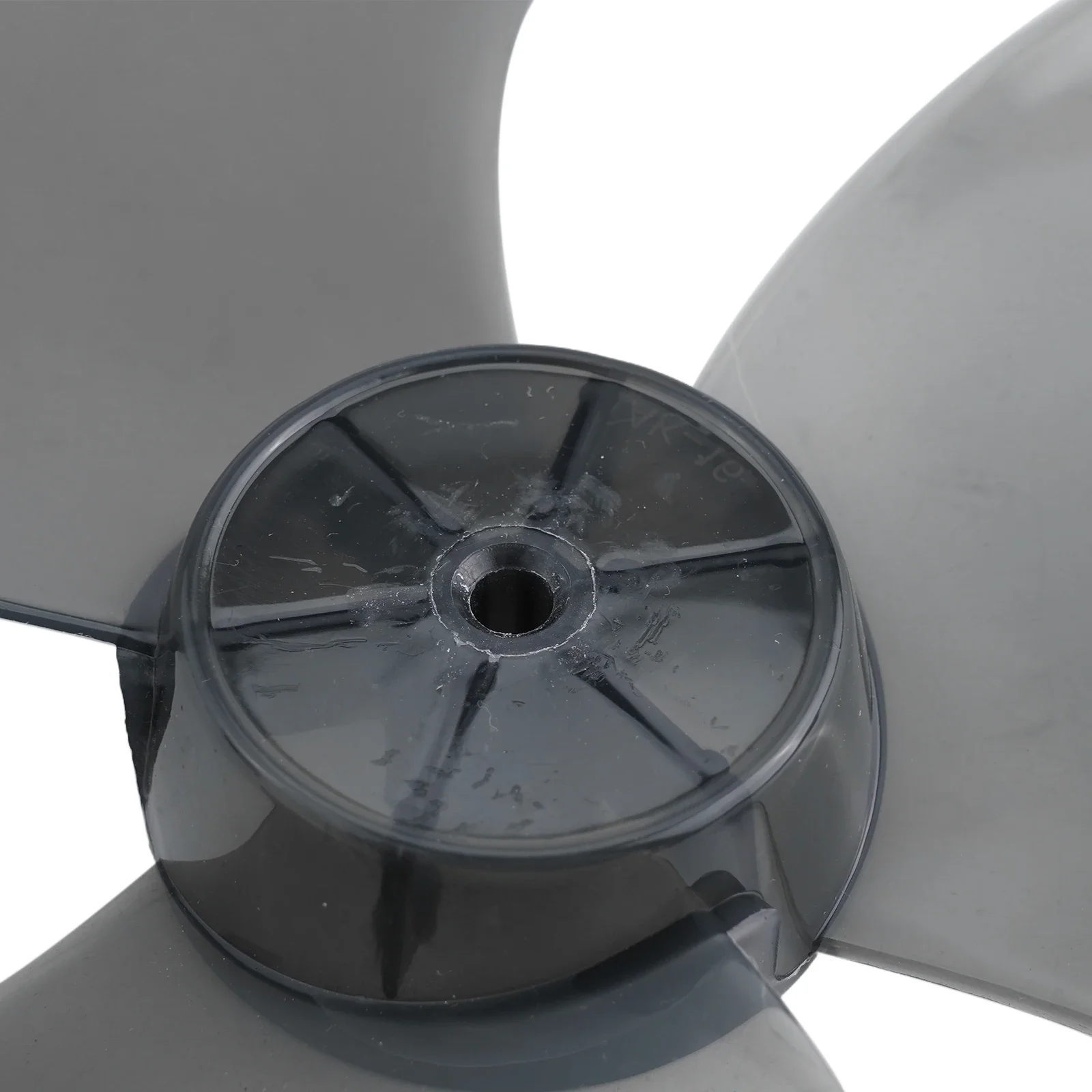 16 Inch Plastic Fan Blade Replacement with Nut Cover for Pedestal and Table Fans Lightweight and Low Noise Design
