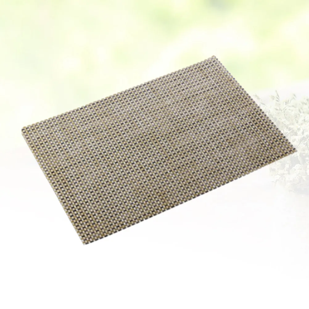 1Pcs Premium PVC Insulation Table Mat Heat Resistant Flexible Roll-Up Easy Clean Rectangular Placemat for Restaurant Tableware