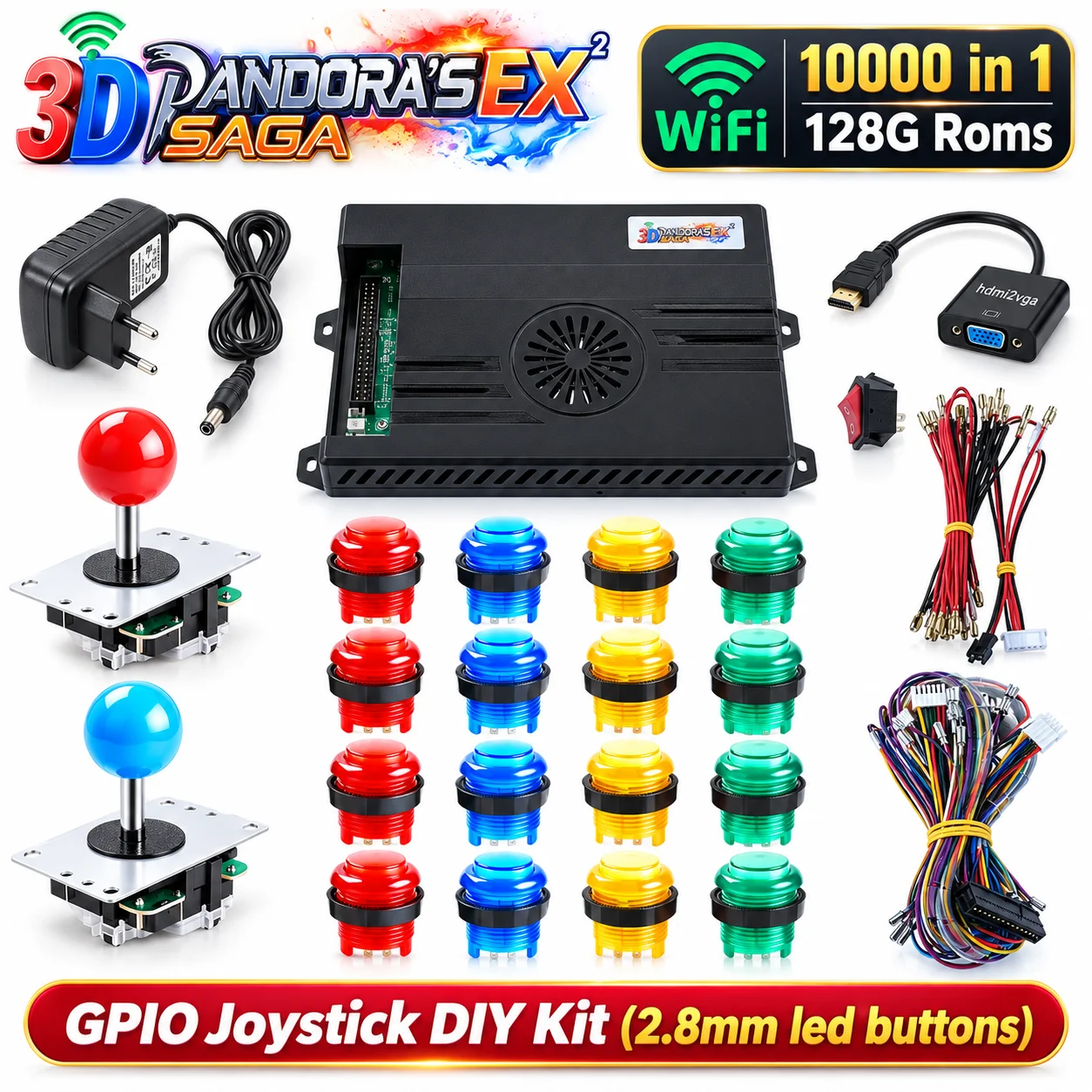 Trackball Controller Arcade - Consola de Juegos Arcade Pandora Saga