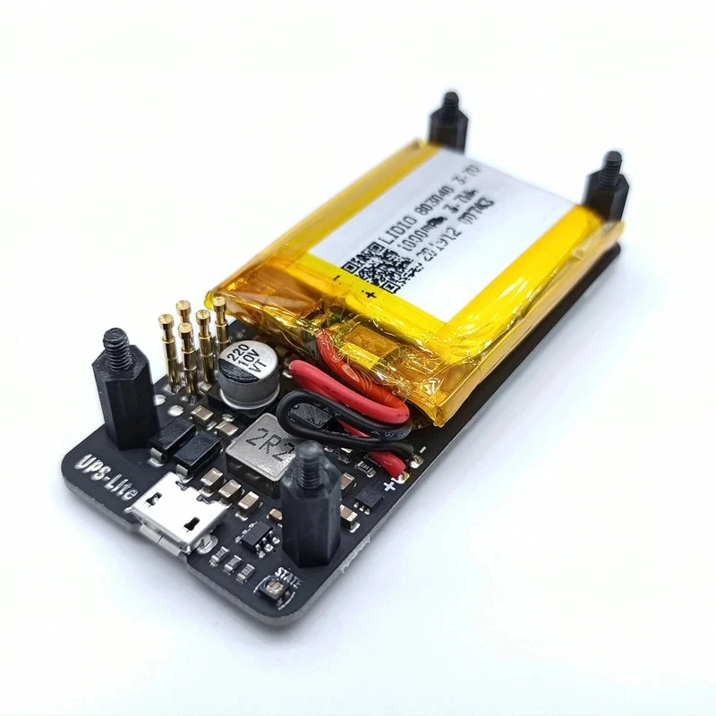 New Original UPS Lite V1.3 UPS Power HAT Board With Battery Electricity Detection For Raspberry Pi Zero Zero 2 W