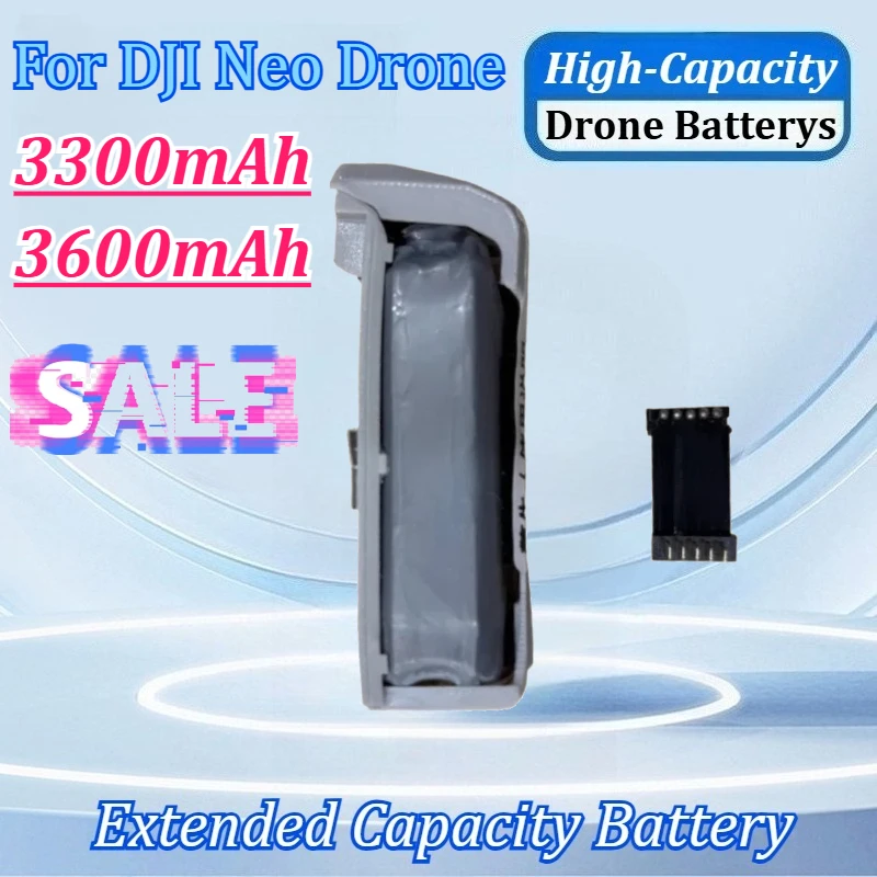 

3300mAh/3600mAh for DJI Neo Drone Intelligent Flight Battery 25-minute Flight Time Newly Upgraded in Stock Long-lasting Battery