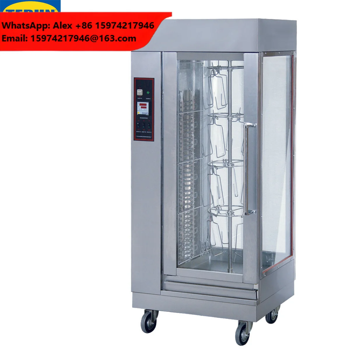 TARZAN Commercial Rotary Roaster Machine Grill Rotary Orleans Roast Chicken Kebab Oven Roast Duck Oven Barbecue Machine