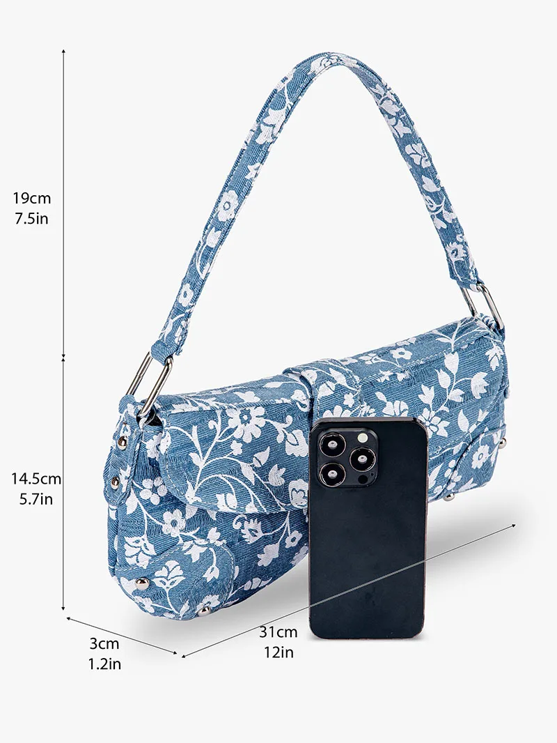 Новая модная женская элегантная сумка через плечо, высококачественная роскошная брендовая женская сумка с цветочным узором, модная женская сумка