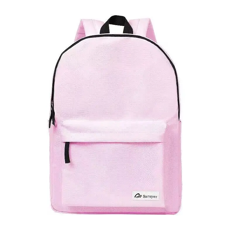 Klassische Feste Farbe Campus Rucksäcke Freizeit Taschen Schule Tasche