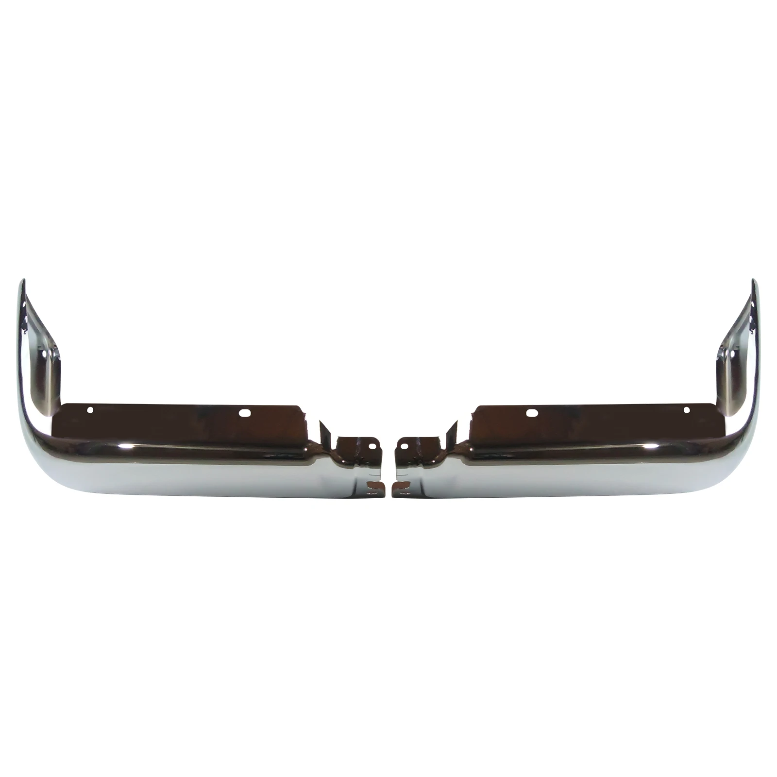 أغطية نهاية المصد الخلفي لـ 09-14 Ford F150، ثقب مستشعر W/O وفتحة تهوية، زوج واحد