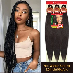 Kanekalon Braiding Hair Jumbo Braids Crochet Curly Hair Wholesale Expression Braiding Hair Pre Stretched Extensions