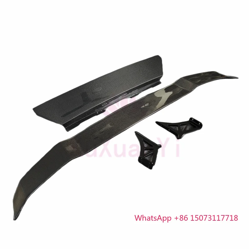 

Dry Carbon Fiber Luggage Compartment Lip Spoiler Fender Kit for rghini Huracan LP610 LP580 2014-2018 V Style Sedan