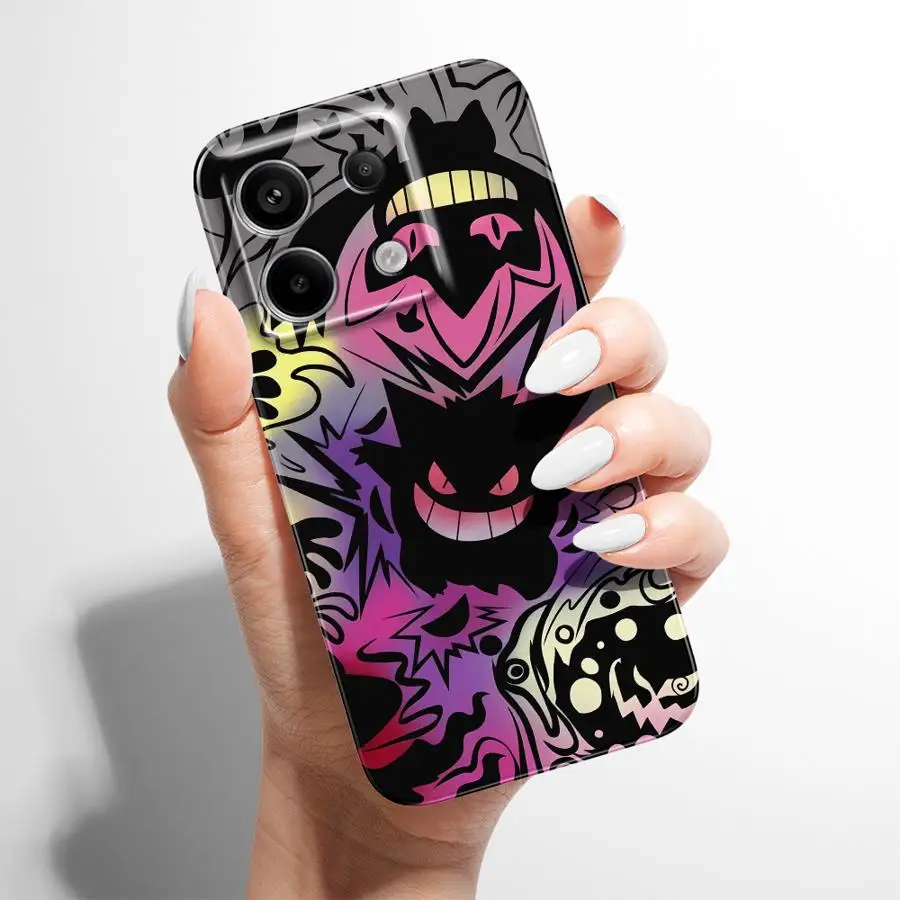 Casing Penutup Ponsel Keras untuk Xiaomi Redmi Note 10S 9T 9S 11 10 13 Pro Plus 12S 12 14 Pro 9 Cool Gengars