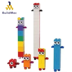 No. 1-10 Building Block Set 257 Pieces Creative Math Number Building Blocks Fun Early Education Learning Children's Toy Gift