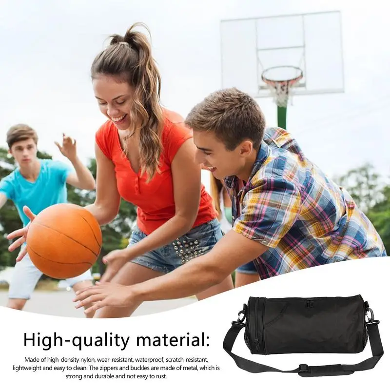 Duffle Bag For Men Sports Bag With Shoe & Wet Compartment Gym Workout Bag Multifunctional Waterproof Small Gym Duffel Bag For