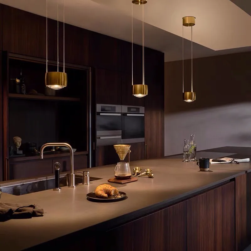 Modern Metal LED Pendant Light Creative Kitchen Dining Room Decor Suspension Luminaire Italian Project Restaurant Hanging Lamp
