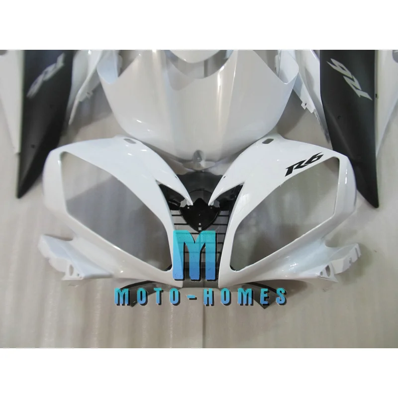 Motorcycle Fairing Kit for Yamaha 2006 2007 YZF R6 06 07 R6 Prime Injection Molding Road Sport No Need Modify Black White