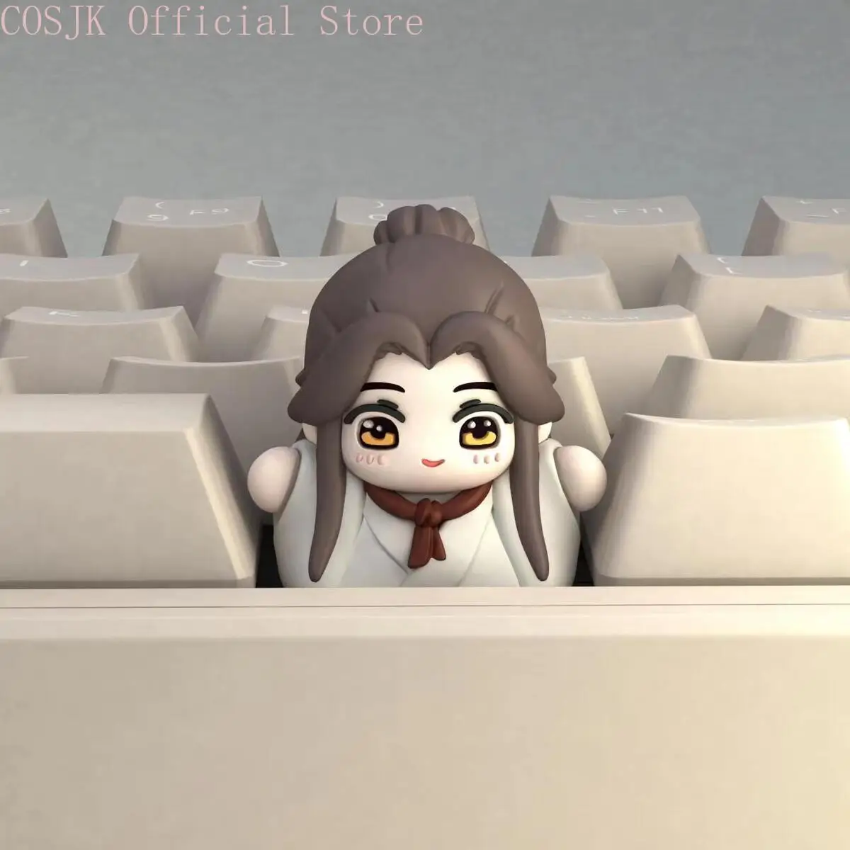 TGCF Tian Guan Ci Fu Hua Cheng Xie Lian Cosplay Keycap detachable Resin keycaps 3D button cap Mascot Student Accessory Fans Gift