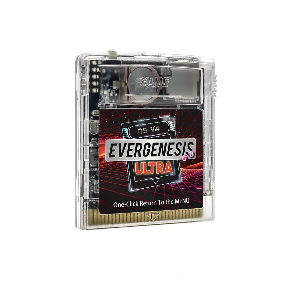 Игровой картридж ED Ultra 2000 в 1, флэш-карта OS V4 Edition с 4 ГБ TF-картой для игрового мальчика, цветная консольная карта GBC/GBA SP