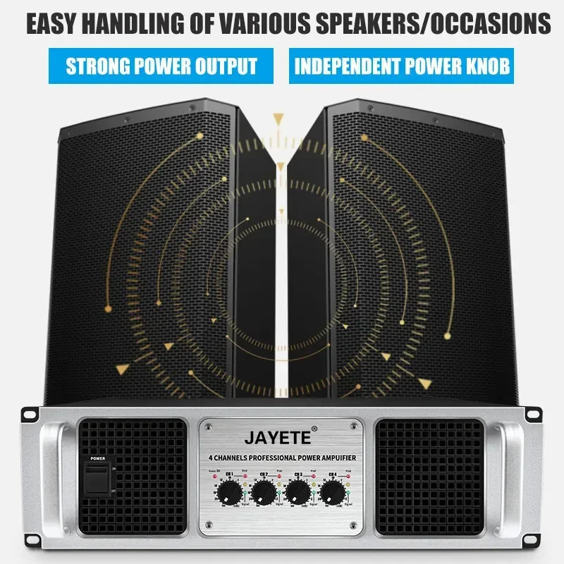 JAYETE pro subwoofer profesional de alta potencia, módulo amplificador de potencia de audio Clase d, altavoz de 2500w, placa amplificadora de potencia