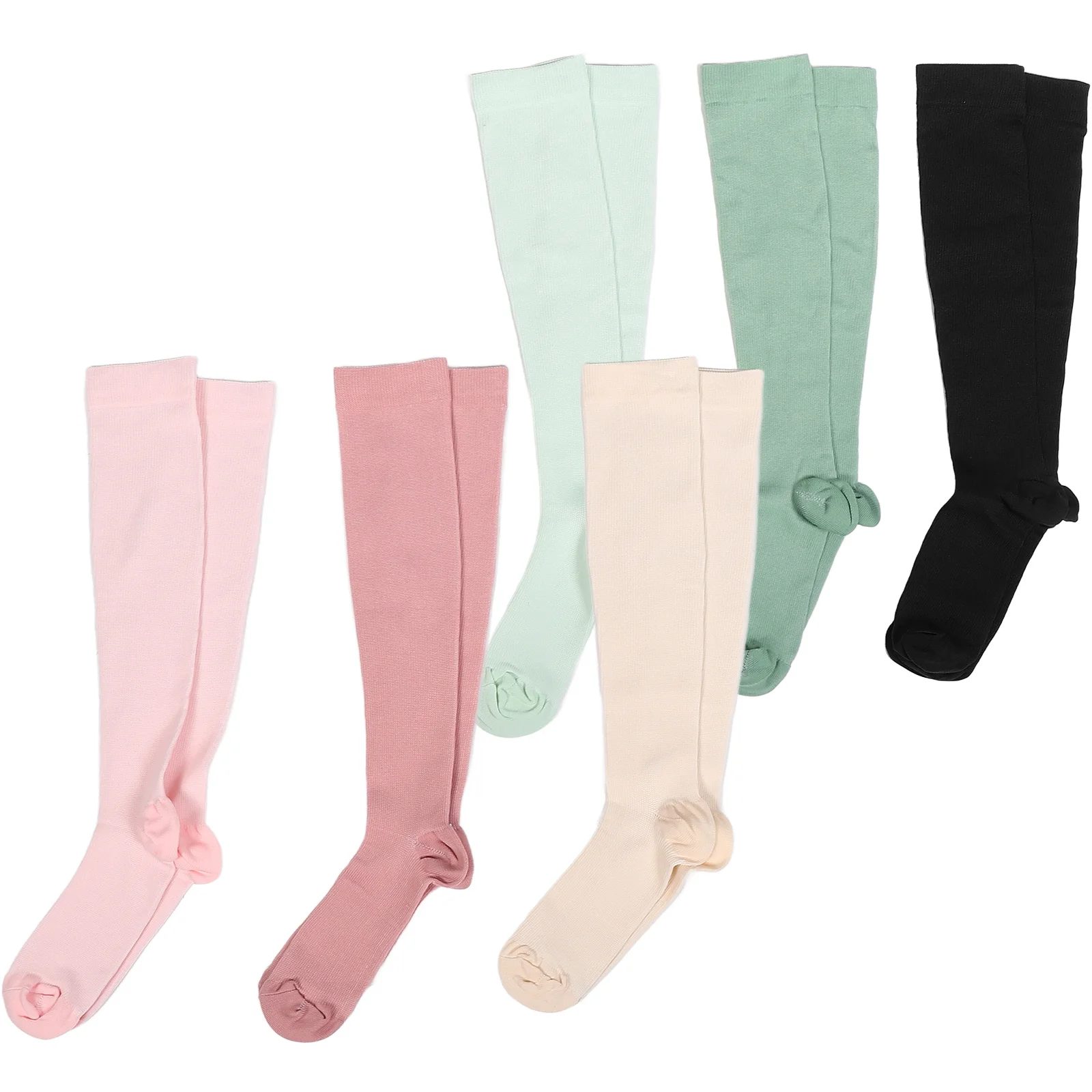 

6Pairs Sports Compression Socks Quick-Dry Breathable Fabric Ideal for Running Cycling Unisex