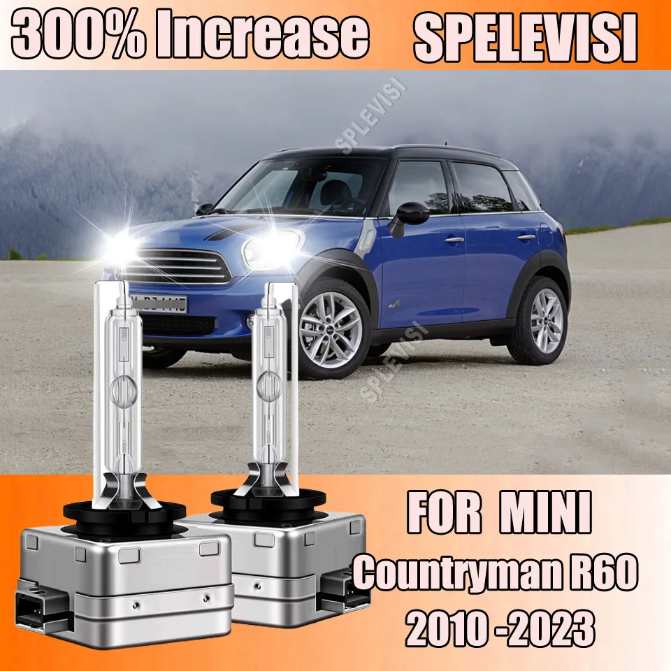 HID Xenon Headlamp Focused Beam For Mini Countryman R60 2010 2011 2012 2013 2014 2015 2016 2017 2018 2019 2020 2021 2022 2023