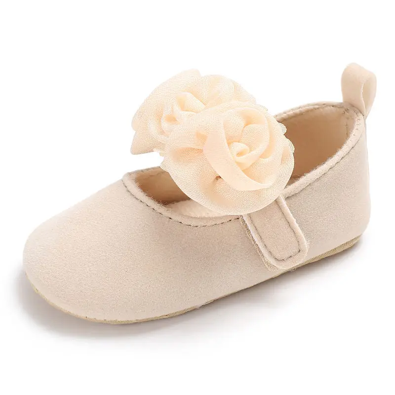 Infant Newborn Soft Sweet Mary Jane Baby Shoes Kids Wedding Party Dress Footwear Children Princess First Walker Baby Girl Shoes