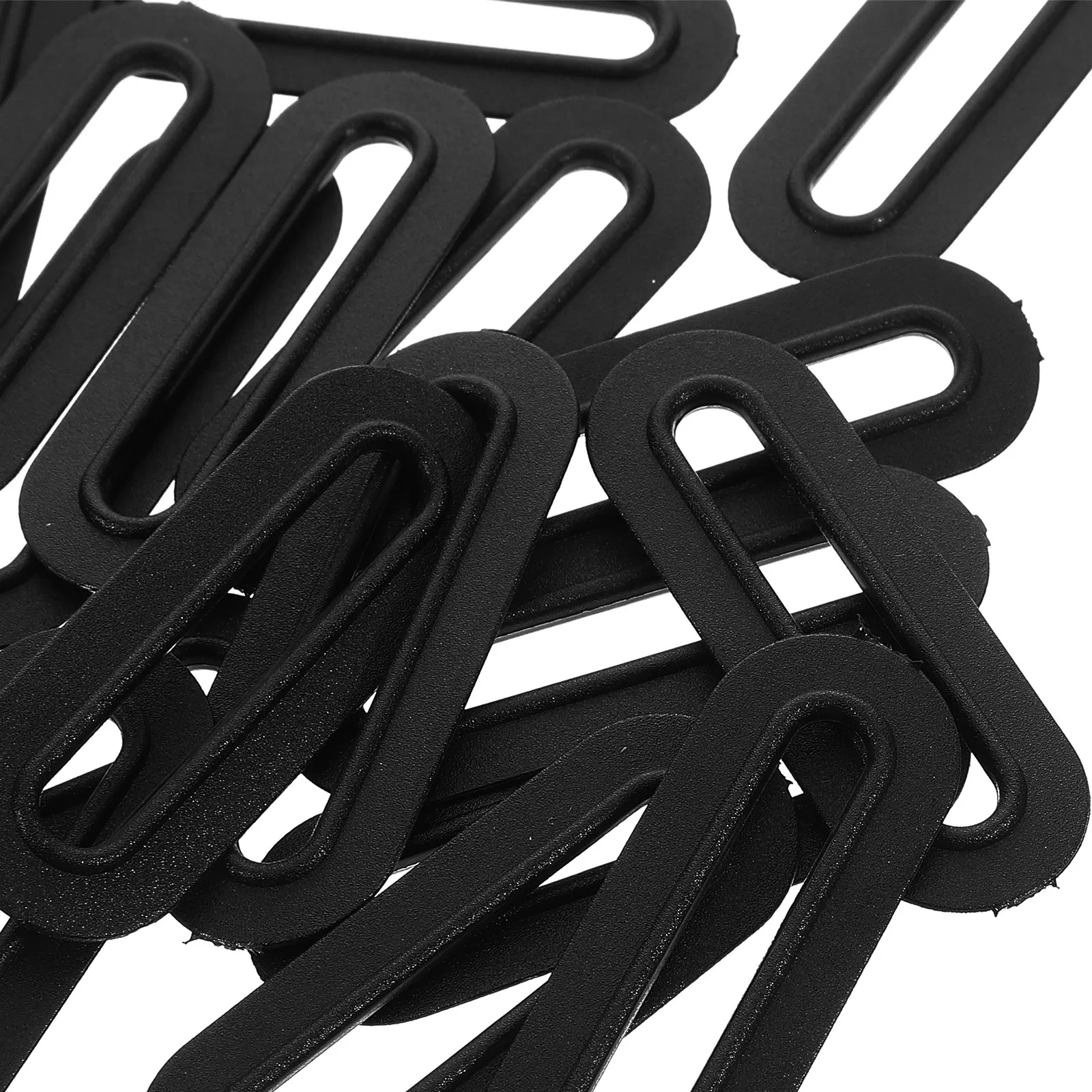 20Pcs Coin Slot for Coin Bank Plastic Oval Buckle DIY Replacement Insertion Mechanism Craft Equipment Slotted Bracket