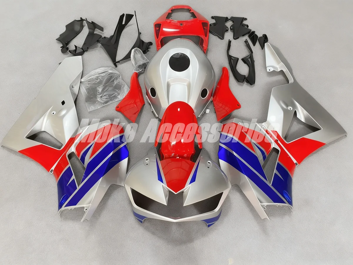 

Комплект обтекателей для CBR600RR 2013-2019 годов, высококачественный, синий, красный, серебристый